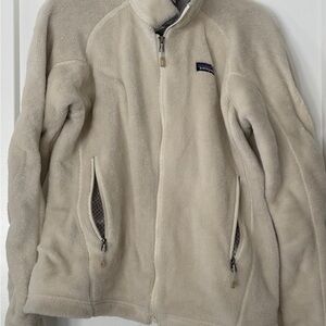 Patagonia Cream Fleece Jacket